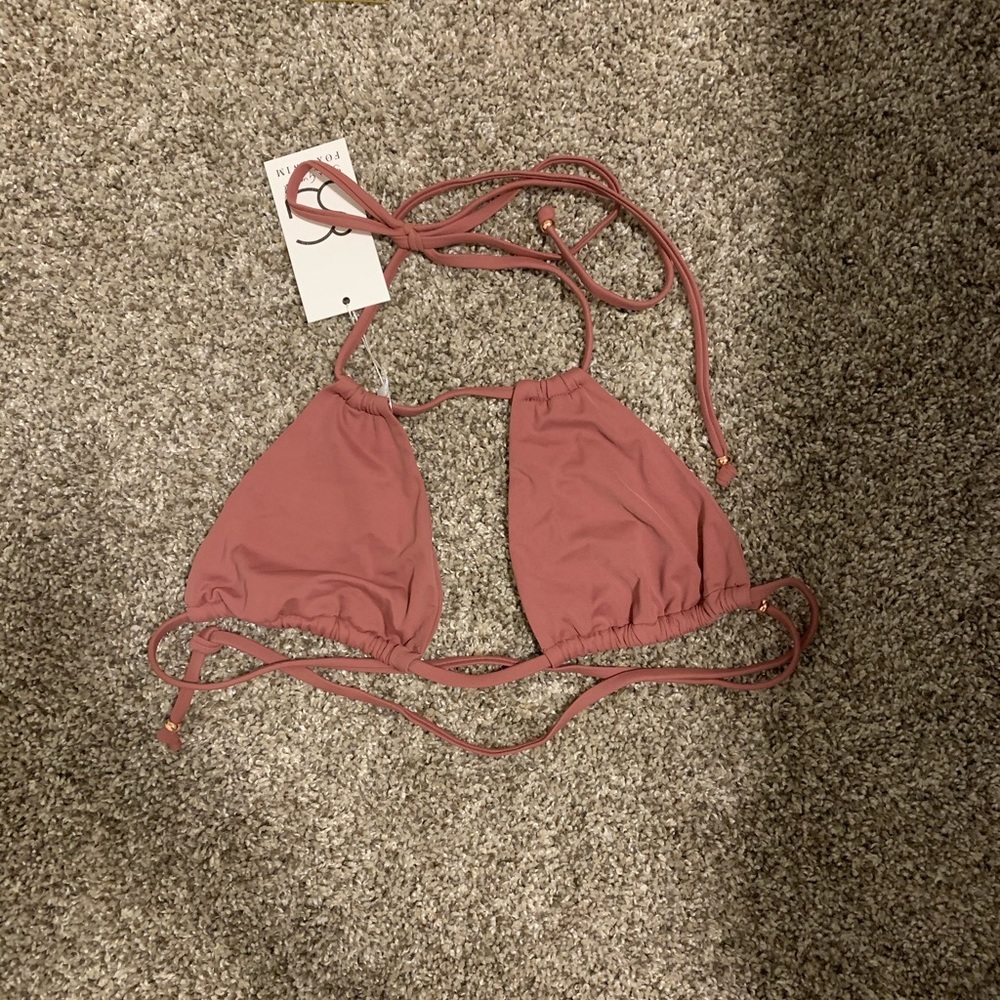 White Fox Swim Bikini Top